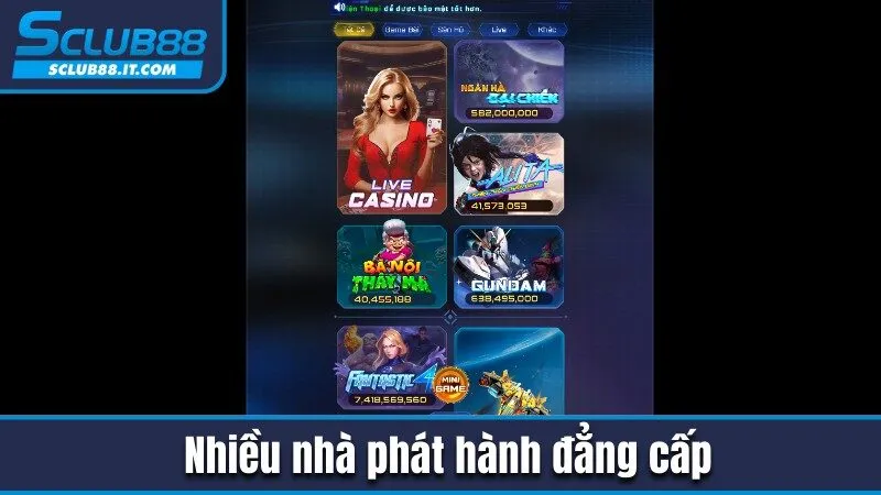 Sclub88 – Nhà Cái Cá Cược Trực Tuyến Uy Tín Số 1 Việt Nam 2025 {dpbeer.ru.com} 168 Nhiều nhà phát hành đẳng cấp